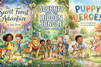 write childrens storybooks and illustrations scripts