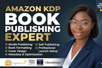 amazon kdp book publishing, book formatting, kindle publishing, self publishing