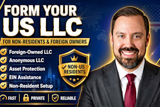 form llc for non residents, foreign owned anonymous private asset protection llc