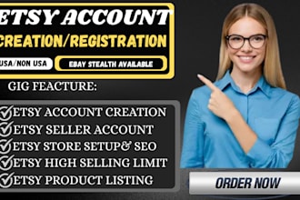 create unsuspended etsy seller account, etsy account creation, etsy store setup