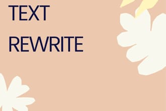 rewrite your german text clearly and naturally