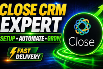 setup close CRM, close io, close automation and close io crm