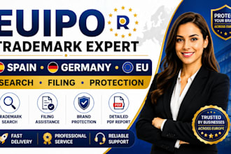 do euipo trademark registration, spain germany trademark search and filing