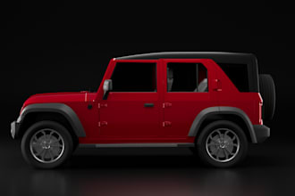 create realistic 3d car renders in maya