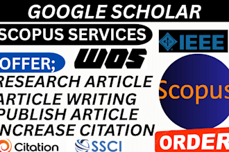 write and publish scopus indexed journal research articles