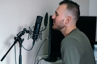 be your male rock singer, metal singer, hard rock, male vocalist songwriter
