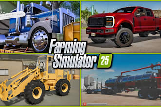 do custom ets2, ats, simulator mods, fs22, fs19, fs20 mods
