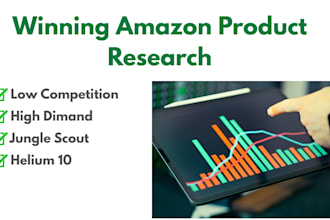 do amazon product research for profitable products