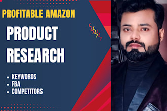 do amazon product research for profitable products