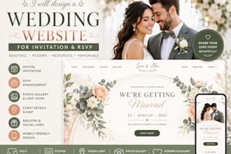 design modern squarespace website for wedding planners and bridal business