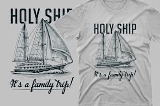 do vintage modern minimalist t shirt design