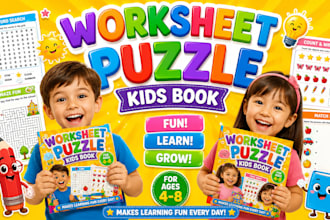 design engaging kindergarten educational worksheet preschool activity workbooks