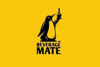 design modern bar, club, hookah, lounge, nightclub, drinks logo