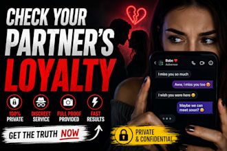 check if your partner is loyal to you