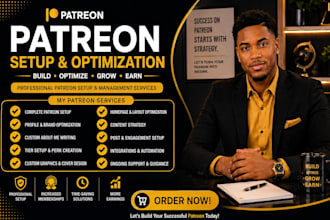 create optimize your patreon page and membership tiers