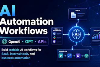 build ai automation workflows with openai, gpt and apis