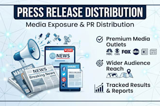 do professional press release distribution for media exposure