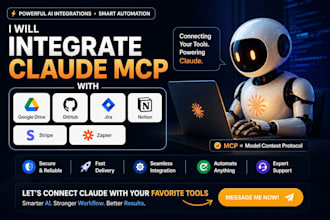 integrate claude mcp with google drive github jira notion stripe zapier