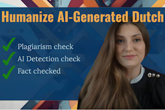 humanize and improve ai generated dutch text