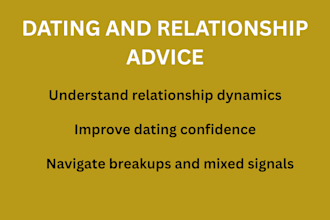 give honest dating coaching and relationship guidance