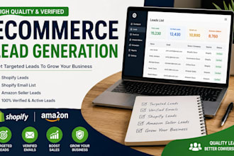 ecommerce lead generation, shopify leads, shopify email list, amazon seller lead