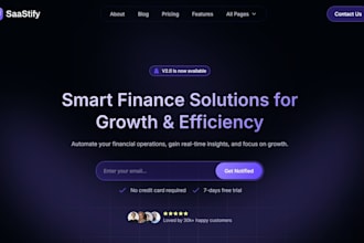 design high converting framer saas landing page and framer startup website