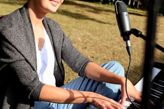 record expressive female vocals for your song