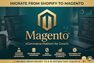 perform a secure magento 2 migration and expert adobe commerce data transfer