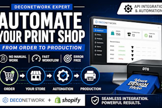 deconetwork setup and optimization for more orders