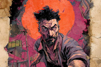 draw your full color comic book