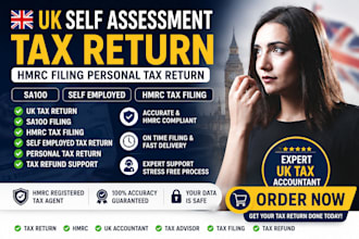 uk self assessment tax return hmrc personal tax sa100 uk accountant vat return