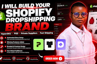 shopify pod and dropshipping store with printify, tapstitch, dropsure dropship