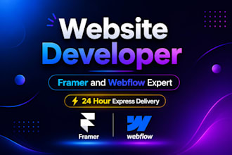 design framer website figma to framer webflow website