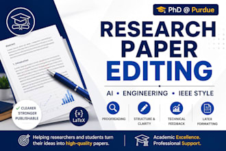 edit and improve your research paper for journal submission