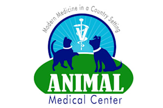 design professional animal medical center logo