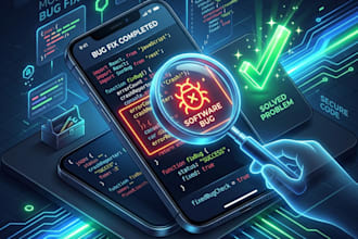 fix bugs, crash, and update your ios or android app