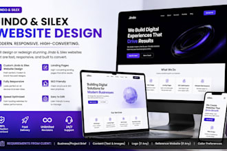 design redesign and build modern jimdo and silex websites and landing pages