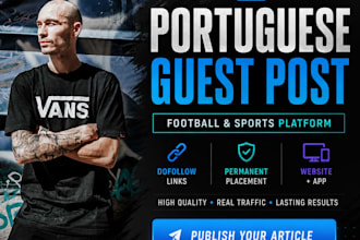 publish your guest post on a portuguese sports website