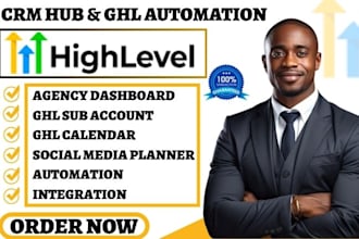 gohighlevel sub account social planner ghl agency dashboard calendar automation