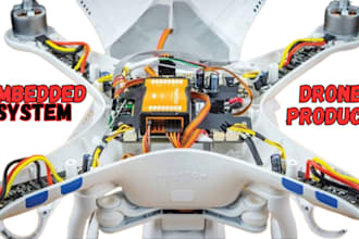 design and configure raspberry pi with drone, copter, embedded system product
