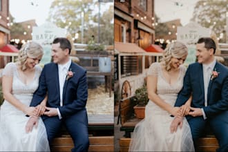 cull and edit your wedding photos in lightroom