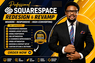 redesign squarespace website revamp or update your squarespace site