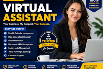 be your professional virtual assistant for data entry