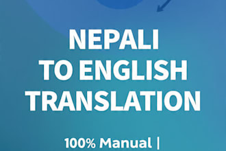 manually translate nepali to english in 24 hours