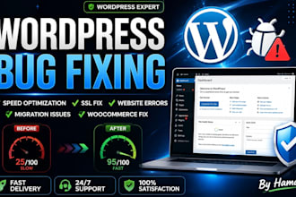 wordpress fix speed optimization error woocommerce fix expert