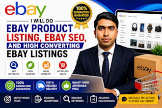 do ebay product listing ebay SEO and high converting ebay listing