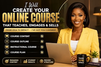 create online course, instructional course, course content, course plan, lesson
