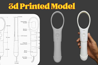 create 3d printed model industrial design 3d modeling 3d printing and shipping