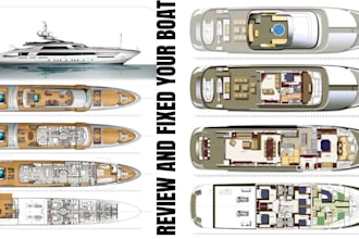 review, design and fix your ga plan for ship and boat design
