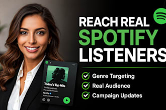 run targeted spotify ads to grow real listeners and organic streams